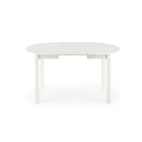 Table De Salle à Manger Ronde Blanche Avec Rallonge Carene
