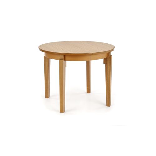 Table Ronde Extensible 100-200cm Placage Bois Cox