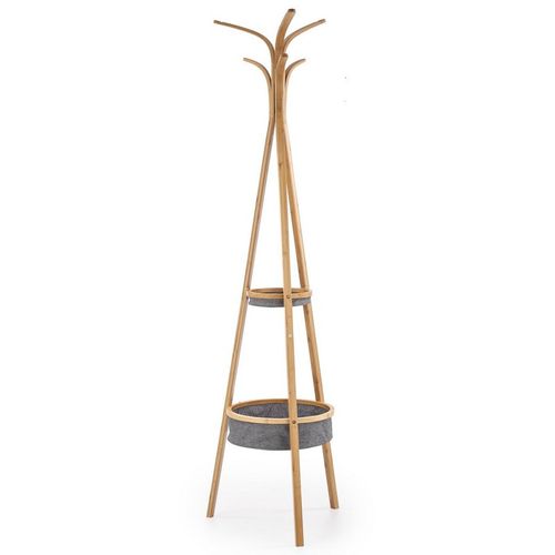 Porte-manteau En Bois De Bambou Massif Conga