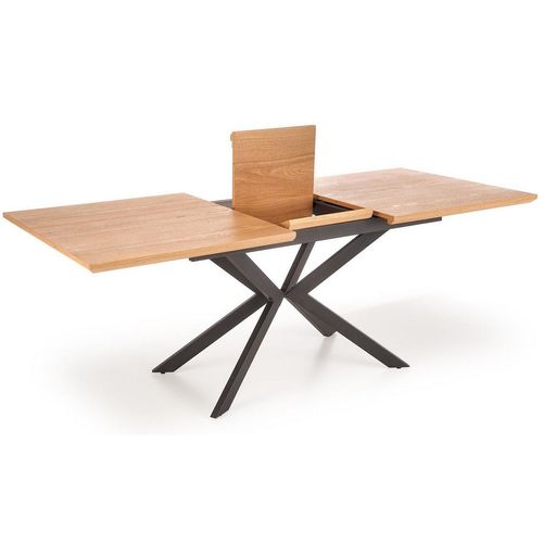 Table De Salle à Manger Extensible Avec Pied Central En Métal Extend