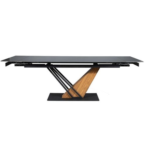 Table Design Extensible Céramique Effet Marbre 160-220 Cm Viro
