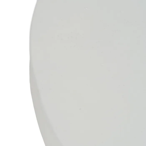 Table Basse Ronde Magnésium Blanc Noir Velindra