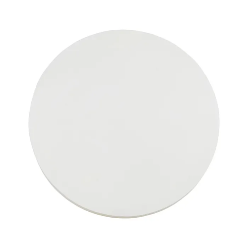 Table Basse Ronde Magnésium Blanc Noir Velindra