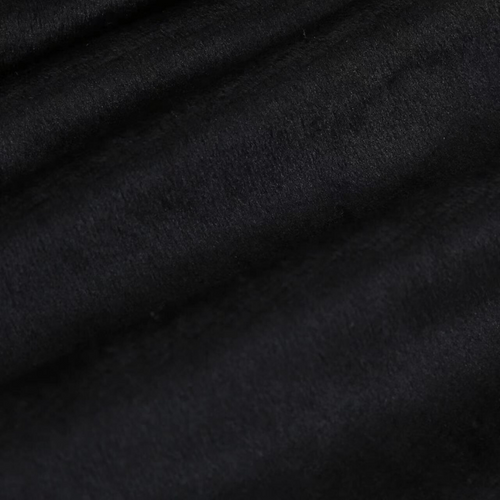 Coussin De Lecture Velours Noir 65 X 80 Cm