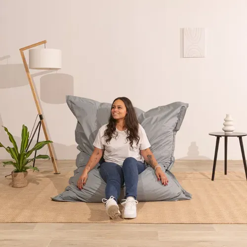 Pouf Extérieur Imperméable Déhoussable Anti-uv - 140x180 Cm