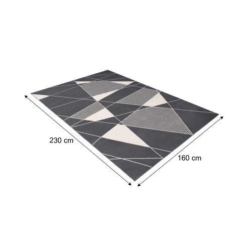 Tapis 160x230 cm DALLAS Gris