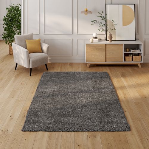 Tapis 160x230 cm SIENA Gris vue d'ambiance 1