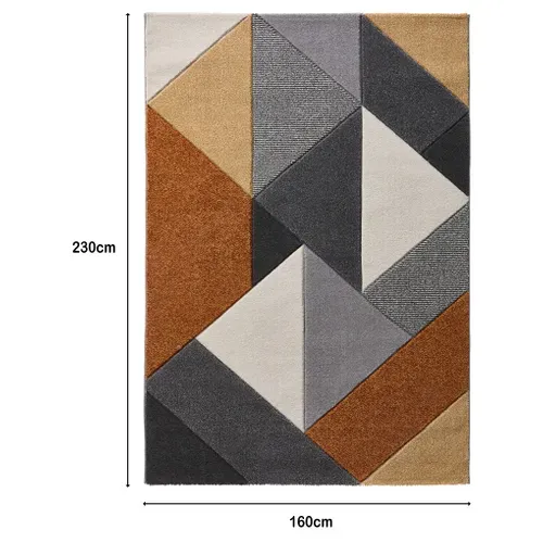 Tapis 160 x 230 cm VALENCE Multicolore
