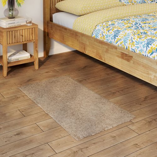 Tapis 60x115 cm LUZ Beige vue d'ambiance 1