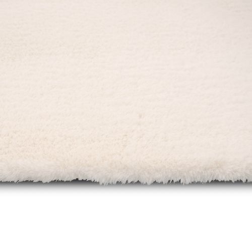 Tapis 100x150 cm RABBIT Blanc vue accessoires