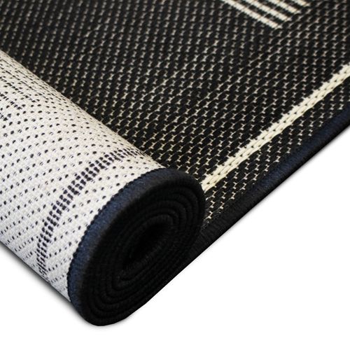 Tapis 160x230 cm TRISTAN Noir vue accessoires