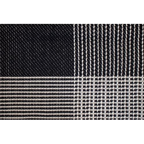 Tapis 160x230 cm TRISTAN Noir vue détaillée