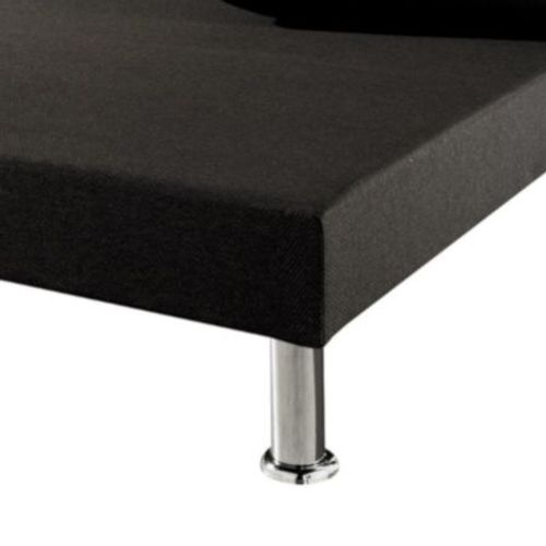 Matelas + Sommier Sr9 Deco 140x190 Black Mattress - H. 25 Cm - Soutien équilibré