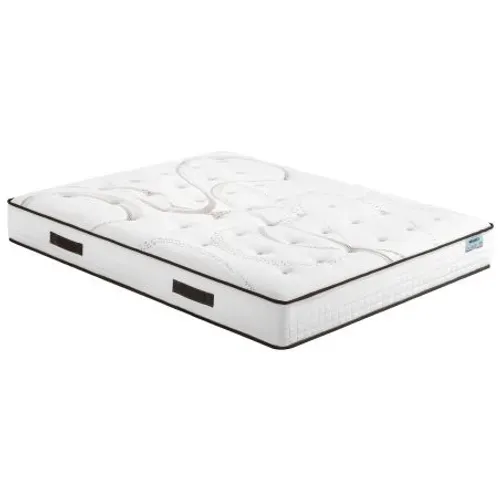 Matelas Moorea + Sommier Newkit - 140x190 - Mousse - Hauteur 25 Cm - Soutien Ferme