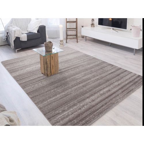 Julia - Tapis Uni à Dégradé - Beige 200 X 290 Cm