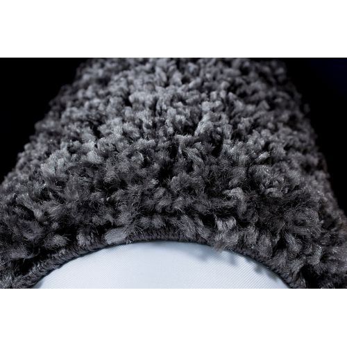 Shaggy - Tapis à Bordures - Gris 300 X 400 Cm