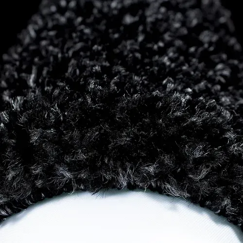 Shaggy - Tapis à Bordures - Gris Foncé 300 X 400 Cm