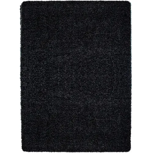 Shaggy - Tapis Uni à Poils Longs - Anthracite 300 X 400 Cm