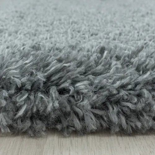 Moelleux - Tapis Cosy à Poils Longs - Gris Clair 160 X 230 Cm