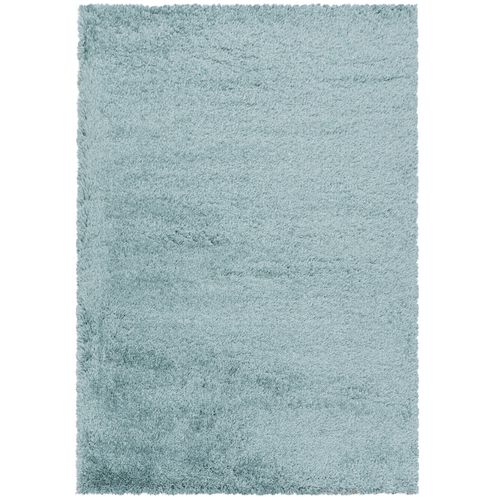 Moelleux - Tapis Cosy à Poils Longs - Bleu Pastel 120 X 170 Cm