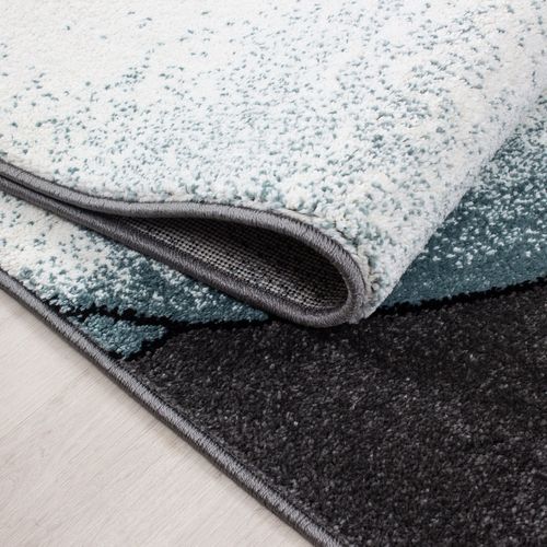 Dumboo - Tapis Enfant Rond - Bleu 120 X 120 Cm