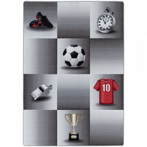 Patchwork - Tapis Enfant Lavable Gris 160 X 230 Cm