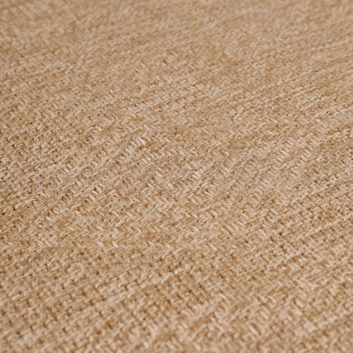 Tapis De Salon Aspect Jute Naturelle Beige 160x230cm