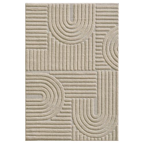 Tapis à Relief Lena Beige 160x230cm