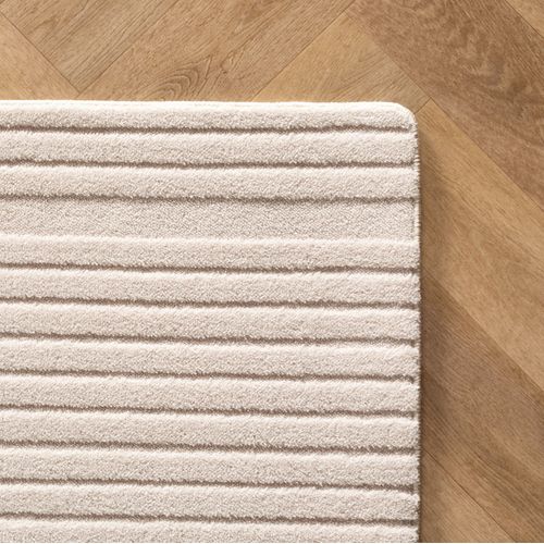 Tapis Sena Doux à Relief Crème 120x170cm