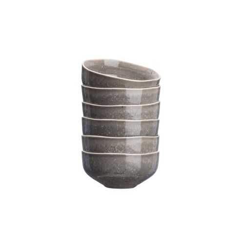 Bol Stellar D.14cm - 6 Pièces - Gris Béton