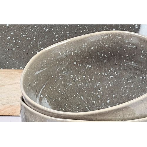 Bol Stellar D.14cm - 6 Pièces - Gris Béton