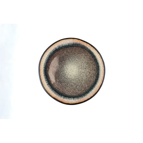 Assiette Iris  - 6 Pièces - Marron Sauvage