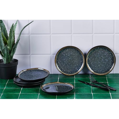 Assiette Iris D.16cm - 6 Pièces - Bleu Nuit