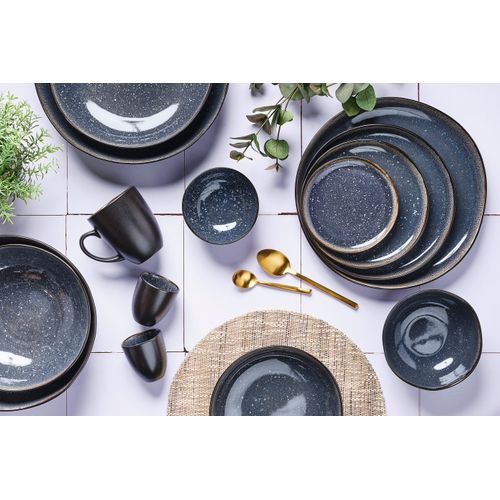Assiette Iris D.16cm - 6 Pièces - Bleu Nuit