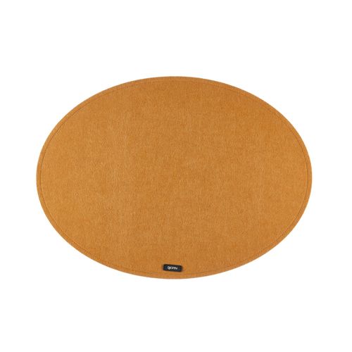 Lot De 6 Sets De Table En Feutre Recyclé Marron D