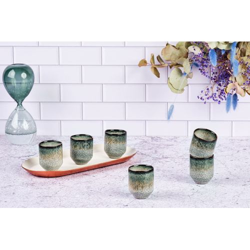 Tasse  8cl - 6 Pièces - Terre