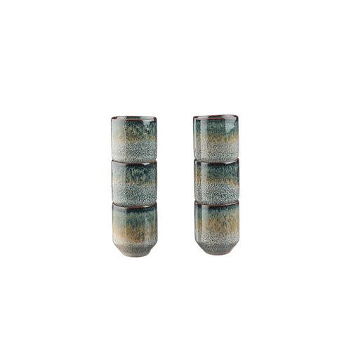 Tasse  8cl - 6 Pièces - Terre