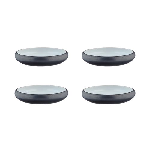 Assiette Creuse Gourmet  - 4 Pièces - Onyx