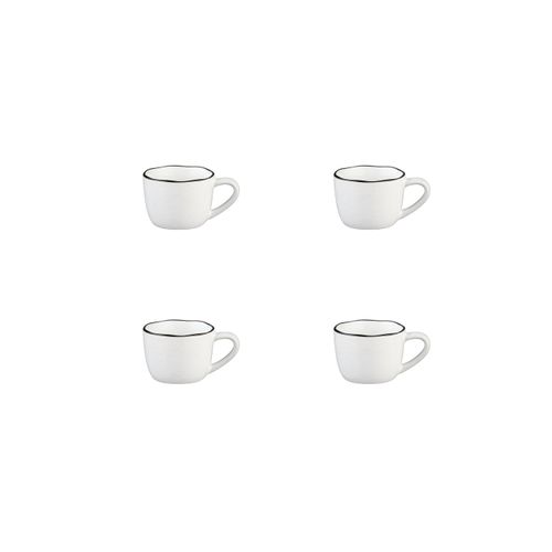 Tasse Pure 12cl - 4 Pièces - Blanc Neige