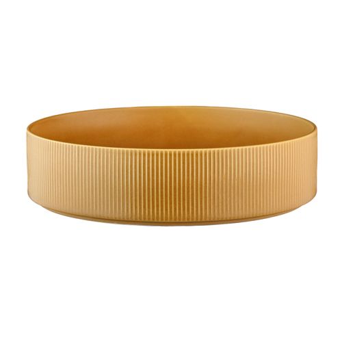 Saladier Et D.27,5cm - 2 Pièces - Ocre