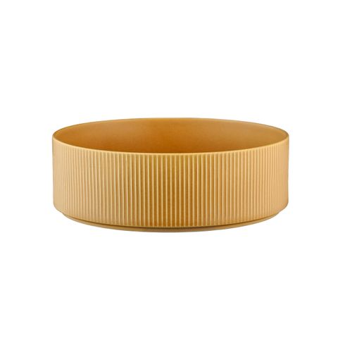 Saladier Et D.27,5cm - 2 Pièces - Ocre