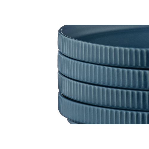 Assiette  D.16,5cm - 4 Pièces - Marine