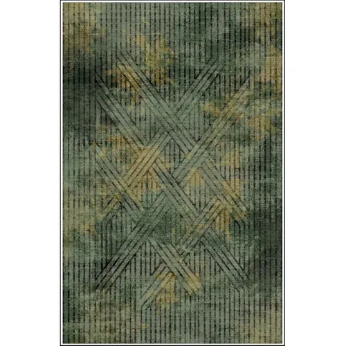 Tapis De Salon Fisun Vert - 80x150cm