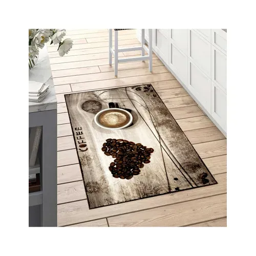 Tapis De Cuisine Coffee Beige - 50x120cm
