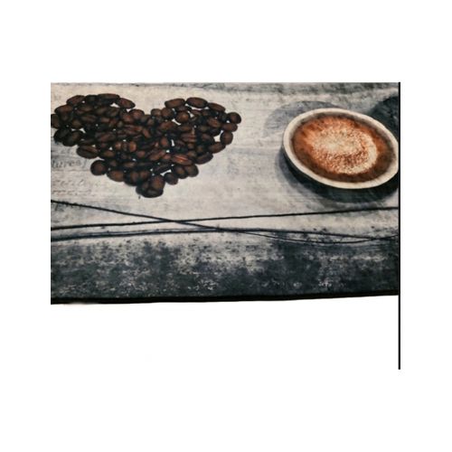 Tapis De Cuisine Coffee Gris - 50x120cm