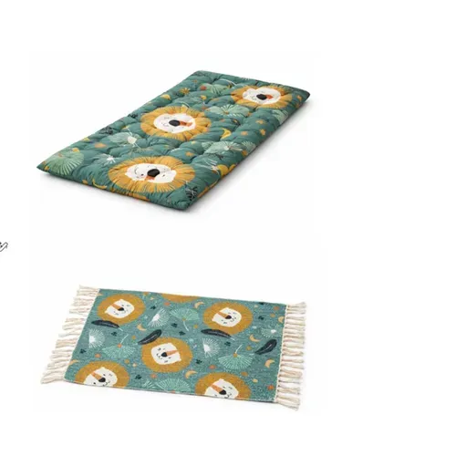 Tapis Et Matelas De Sol Enfant Grou 55x120