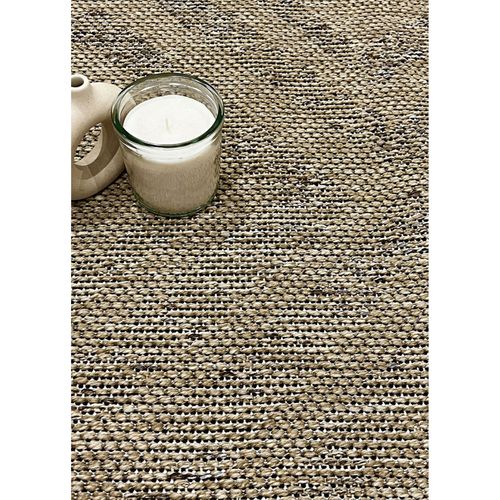 Tapis Extérieur Effet Intérieur Jute Beige Bamako 790 Beige - 160x230 Cm
