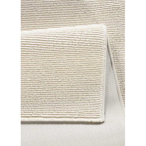 Tapis Lavable Motif Géométrique - Oslo 77 Crème - 160x230 Cm