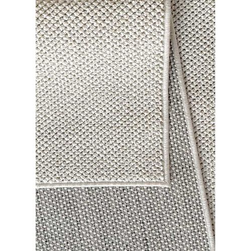 Tapis Tissé Uni Extérieur Intérieur Panama 57 Crème - 160x230 Cm