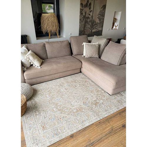 Tapis Vintage Nantes 23 Beige - 120x170 Cm